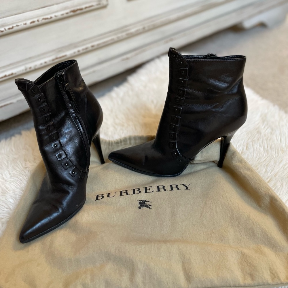 Black Burberry booties - Picture 3 of 4